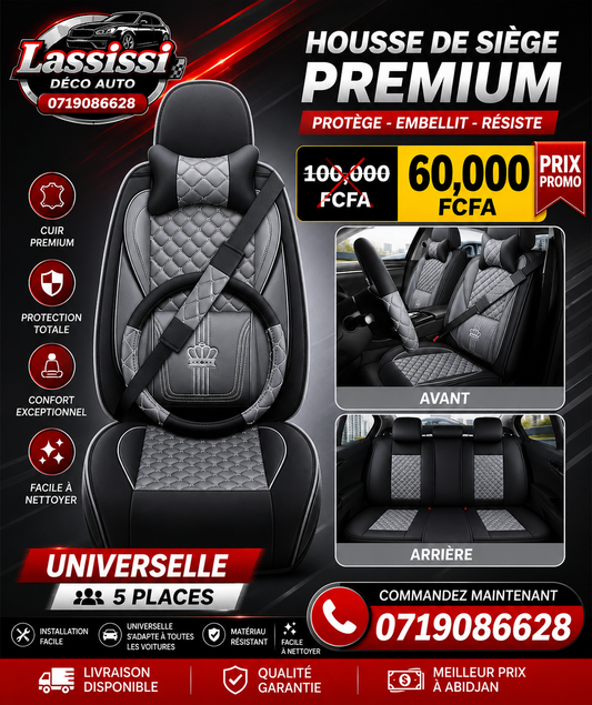 Housse Royal Complet 5 Places