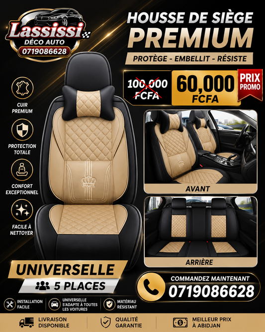 Housse Royal Complet 5 Places
